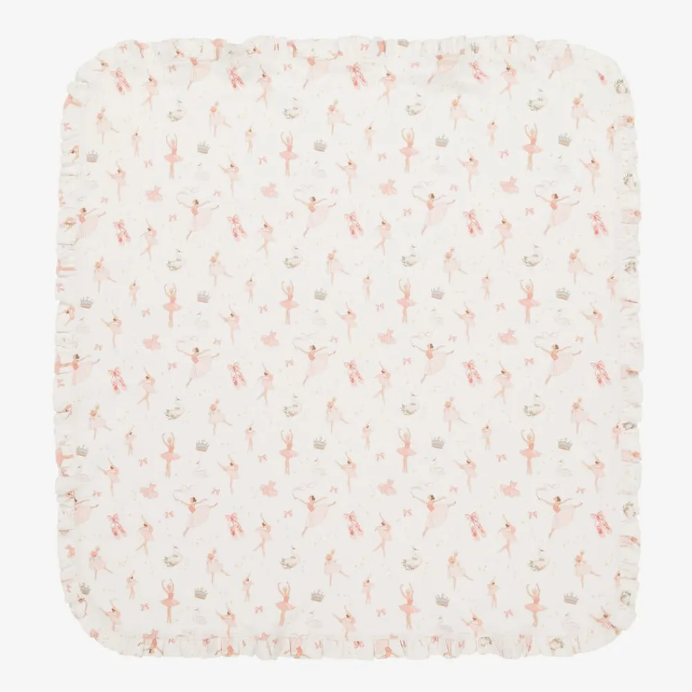 My Little Pie Blankets & Shawls*Girls White Supima Cotton Opera Blanket (82cm)
