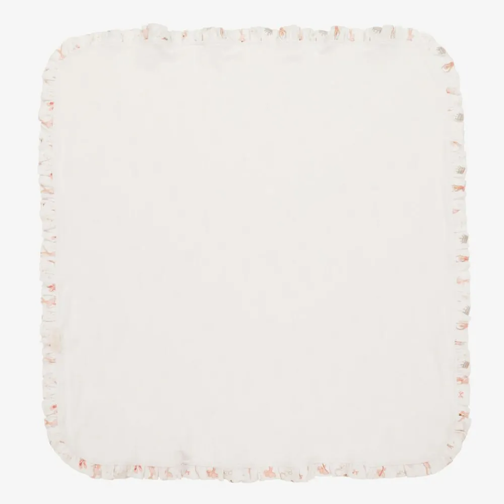 My Little Pie Blankets & Shawls*Girls White Supima Cotton Opera Blanket (82cm)