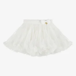 Angels Face Skirts*Girls White Tutu Skirt Snowdrop