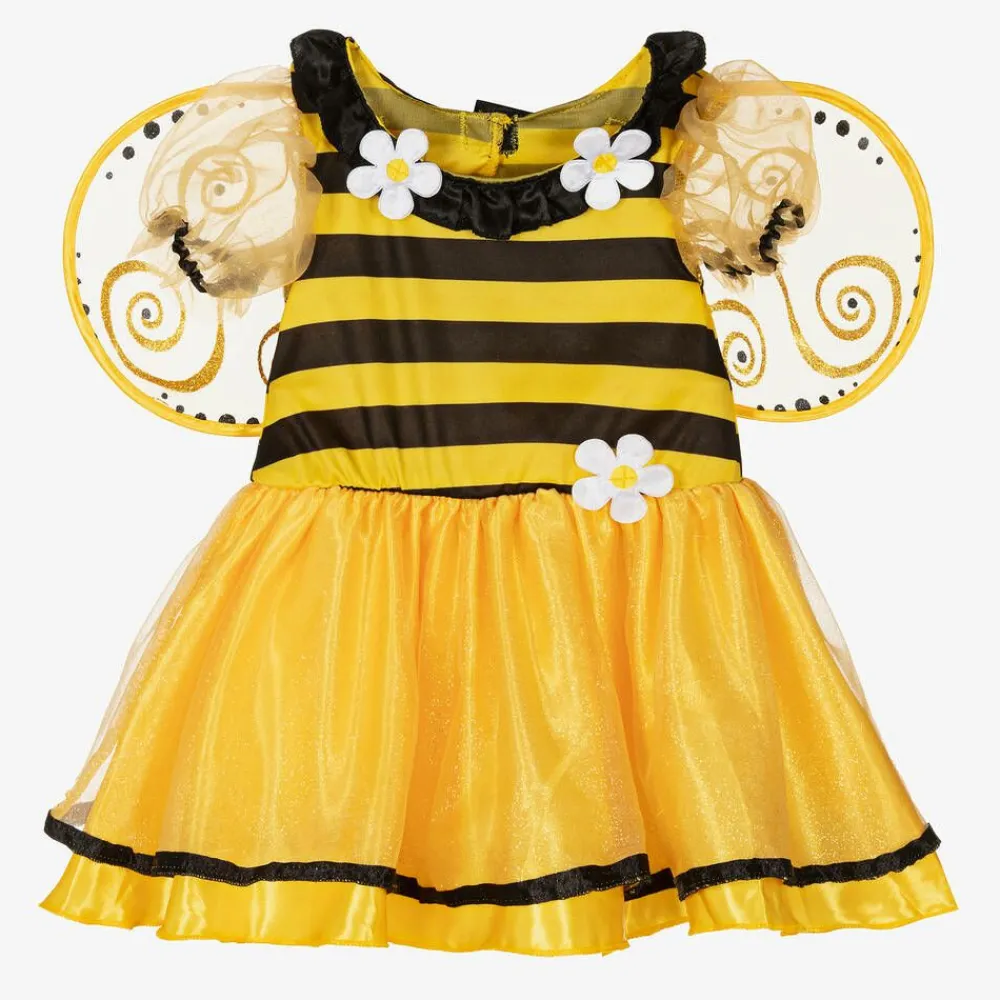 Dress Up by Design Costumes*Girls Yellow Little Bee Costume