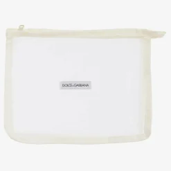 Dolce amp; Gabbana Swimwear*Girls Yellow Majolica Print Swimsuit