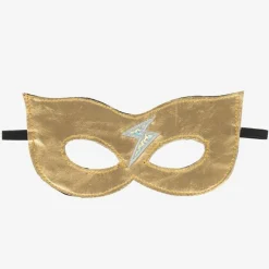 Souza Costumes*Gold & Silver Superhero Mask