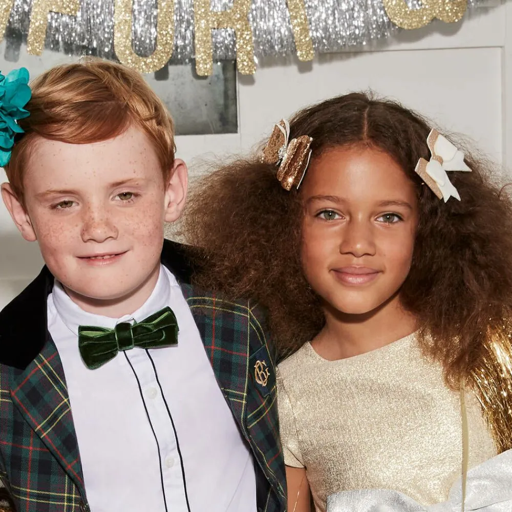 Cute Cute Hair Accessories*Gold Glitter Hairclip (14cm)