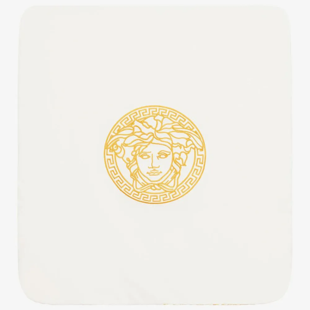 Versace Gifts*Gold Medusa Blanket (73cm)