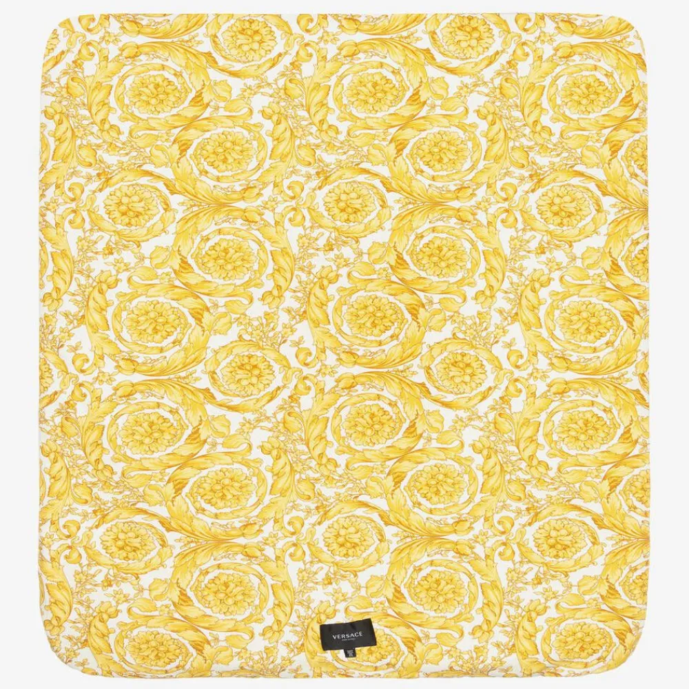Versace Gifts*Gold Medusa Blanket (73cm)