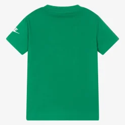 Nike Tops*Green Cotton T-Shirt