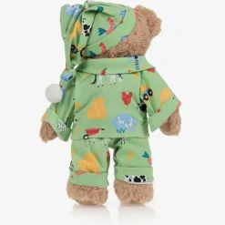 Powell Craft Toys*Green Farmyard Pyjama Teddy Bear (34cm)