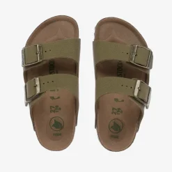 Birkenstock Sandals|Sandals*Green Faux Leather Sandals