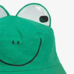 Stella McCartney Kids Hats|Hats*Green Frog Cotton Sun Hat