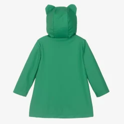 Stella McCartney Kids Coats & Jackets|Coats & Jackets*Green Hooded Frog Rain Coat