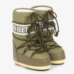 Moon Boot Snow Boots|Snow Boots*Green Icon Nylon Snow Boots