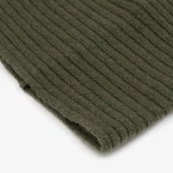 Jamiks Scarves|Scarves*Green Merino Wool Knitted Snood