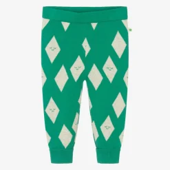 The Bonniemob Trousers*Green Organic Cotton Knitted Joggers