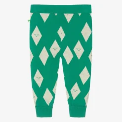 The Bonniemob Trousers*Green Organic Cotton Knitted Joggers