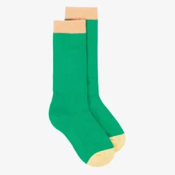 Roarsome Socks|Socks*Green Organic Cotton Knitted Ski Socks