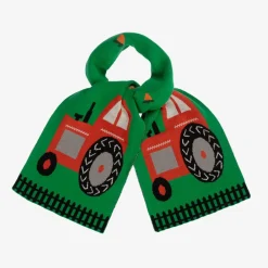 Stella McCartney Kids Scarves|Scarves*Green Organic Cotton Tractor Scarf