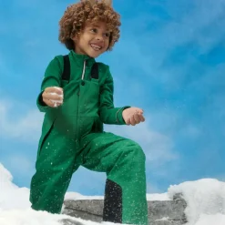 Moncler Enfant Snowwear|Snowwear*Green Padded Ski Salopettes