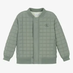 Calvin Klein Coats & Jackets*Green Quilted Jacket
