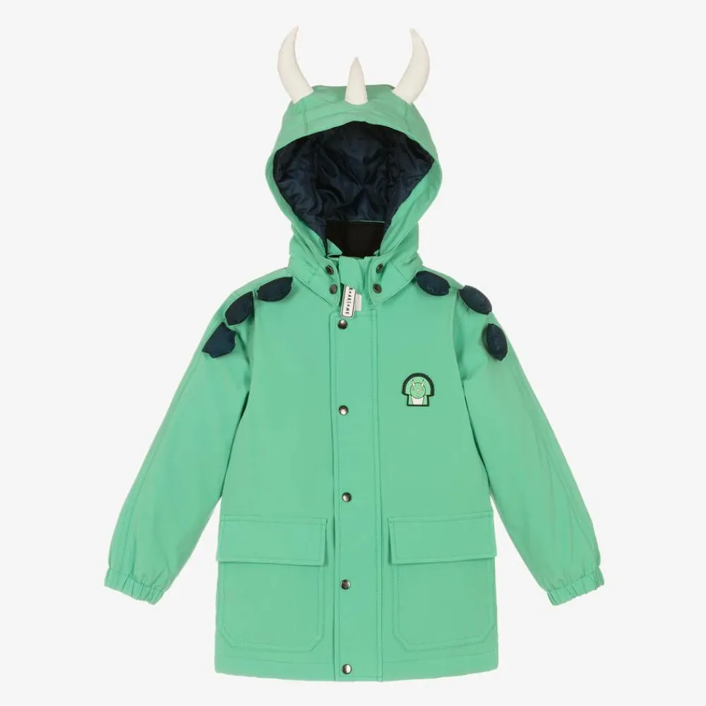 Roarsome Coats & Jackets|Coats & Jackets*Green Spike The Dinosaur Waterproof Coat