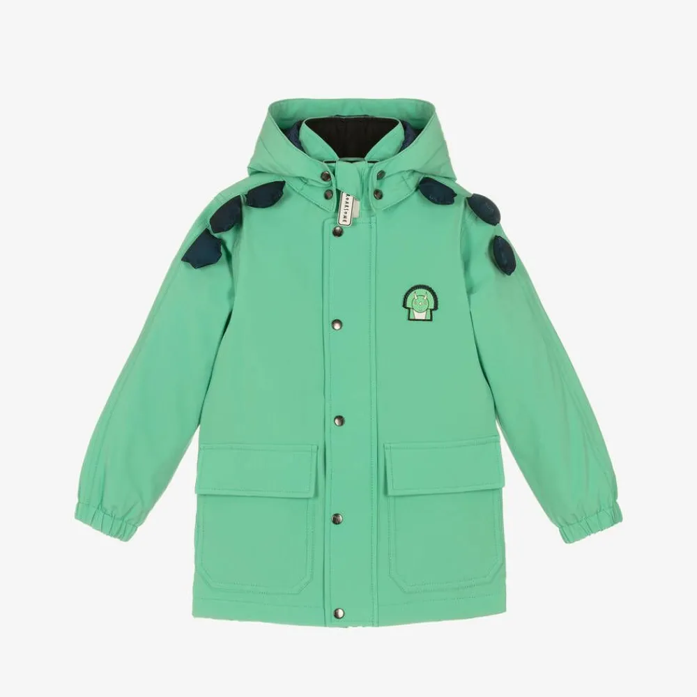 Roarsome Coats & Jackets|Coats & Jackets*Green Spike The Dinosaur Waterproof Coat
