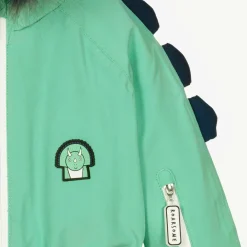 Roarsome Snowwear|Snowwear*Green Spike The Dinosaur Snowsuit
