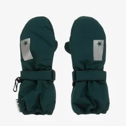 Molo Snowwear|Snowwear*Green Thermal Mittens PonderosaPine