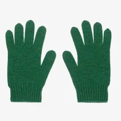 Gucci Gloves & Mittens|Gloves & Mittens*Green Wool GG Logo Gloves