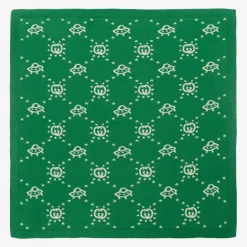 Gucci Gifts*Green Wool Knitted Interlocking G Blanket (85cm)