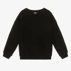 DKNY Tops*Grey & Black Cotton Reversible Sweatshirt