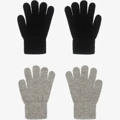 CeLaVi Gloves & Mittens|Gloves & Mittens*Grey & Black Gloves (2 Pack)