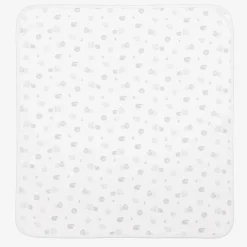 Kissy Kissy Blankets & Shawls*Grey & White Cotton Baby Sheep Blanket (73cm)