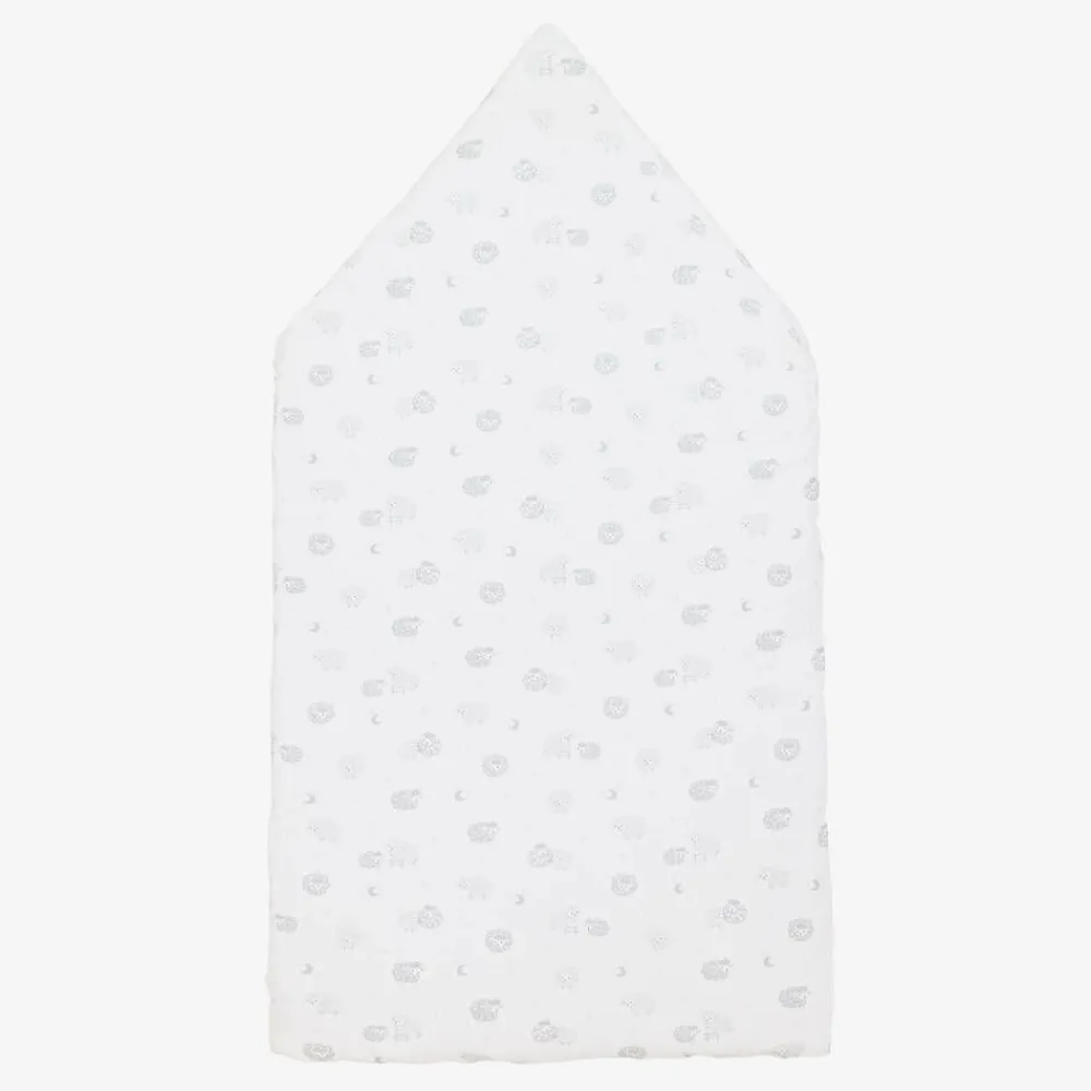 Kissy Kissy Gifts|Nests*Grey & White Cotton Baby Sheep Nest (76cm)