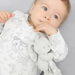 Tartine et Chocolat Gifts|Sleeping Accessories*Grey Augustin the Rabbit Baby Comforter (25cm)