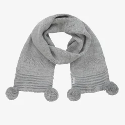 Sätila of Sweden Scarves|Scarves*Grey Belle Knitted Scarf (88cm)