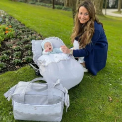 Uzturre Footmuffs*Grey Car Seat Baby Nest (75cm)