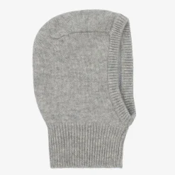 Bonpoint Hats*Grey Cashmere Balaclava