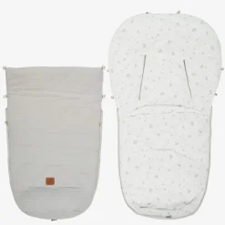 Uzturre Footmuffs*Grey Cotton Footmuff (93cm)