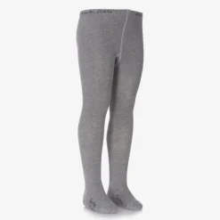 Country Kids Tights*Grey Cotton Knitted Tights
