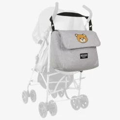Moschino Baby Gifts*Grey Cotton Teddy Bear Changing Bag (49cm)