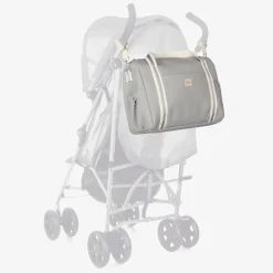 Paz Rodríguez Gifts*Grey Faux Leather Changing Bag (36cm)