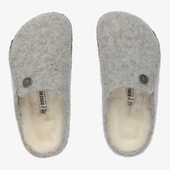 Birkenstock Slippers|Slippers*Grey Felted Wool Slippers