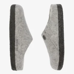 Birkenstock Slippers|Slippers*Grey Felted Wool Slippers