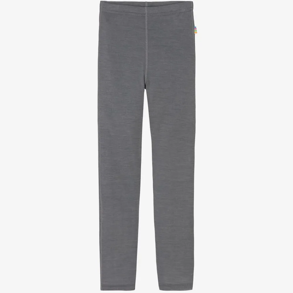 Joha Leggings*Grey Merino Wool & Silk Leggings