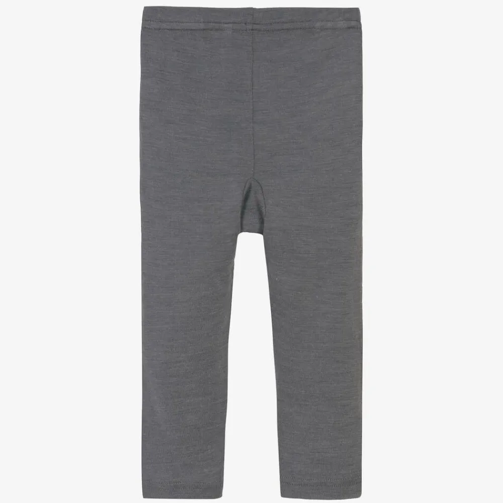 Joha Leggings|Leggings*Grey Merino Wool & Silk Leggings