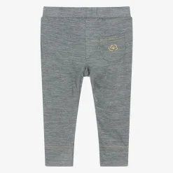 Smalls Merino Trousers*Grey Merino Wool Baby Joggers