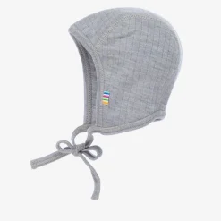Joha Hats*Grey Merino Wool Bonnet