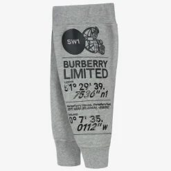 Burberry Trousers|Trousers*Grey Montage Logo Baby Joggers