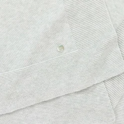 Paz Rodríguez Blankets & Shawls*Grey Organic Cotton Blanket (98cm)