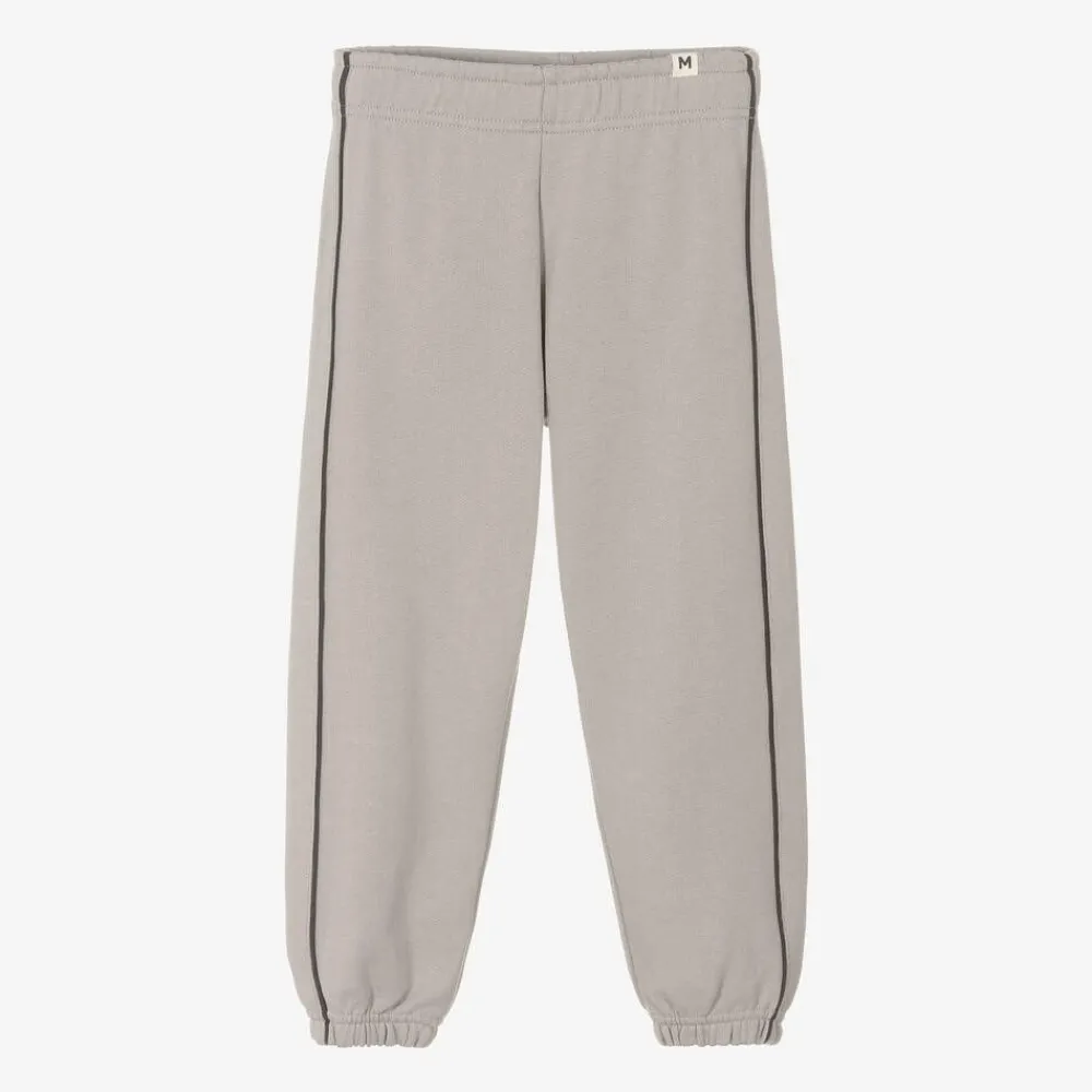 Mini Rodini Trousers|Trousers*Grey Organic Cotton Joggers