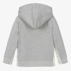 Stella McCartney Kids Tops*Grey Organic Cotton Zip-Up Top